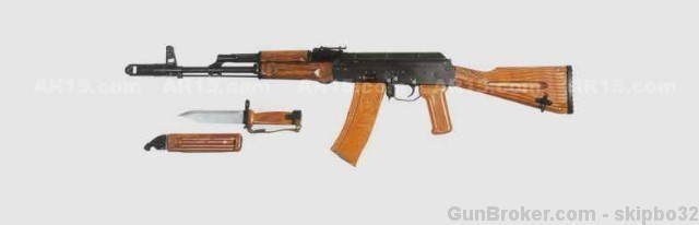 early rare Russian AK74 rubberized buttplate AK-74 stock prototype kit set-img-5