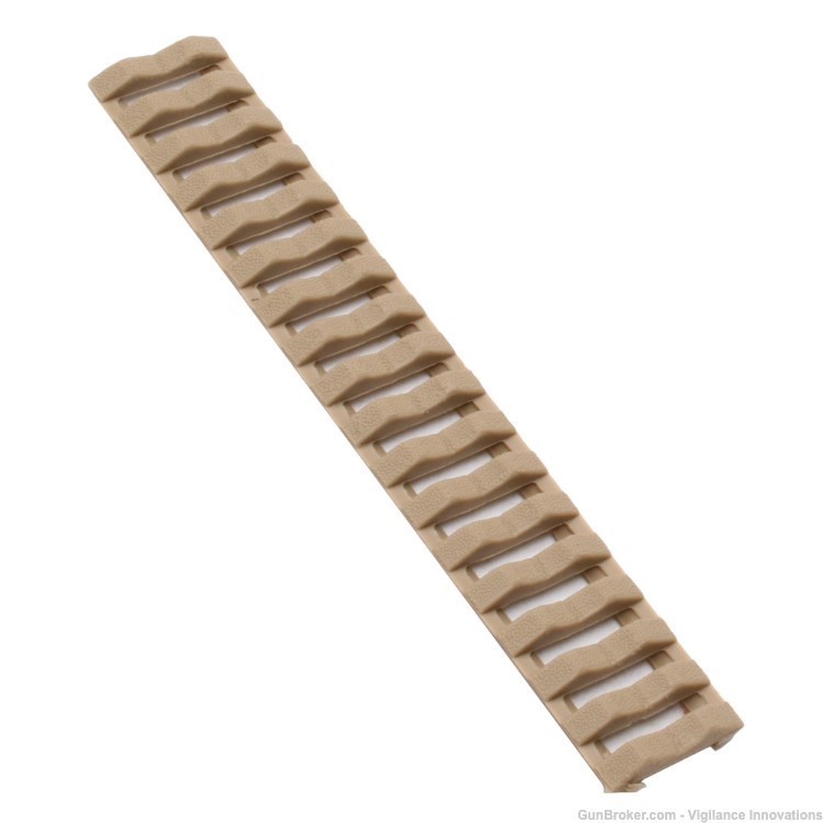 FDE Super Grip Picatinny Rail Covers Cover Picatinny FDE Rail Cover Covers-img-3