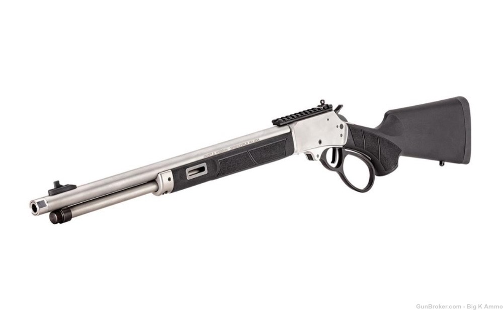 S&W 1854 44 Mag lever action rifle  9rd Capacity 19" Stainless Steel-img-2
