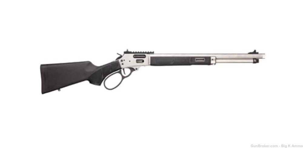 S&W 1854 44 Mag lever action rifle  9rd Capacity 19" Stainless Steel-img-0