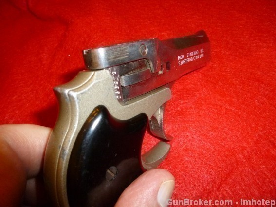 High Standard Nickel Derringer .22 Magnum -img-4