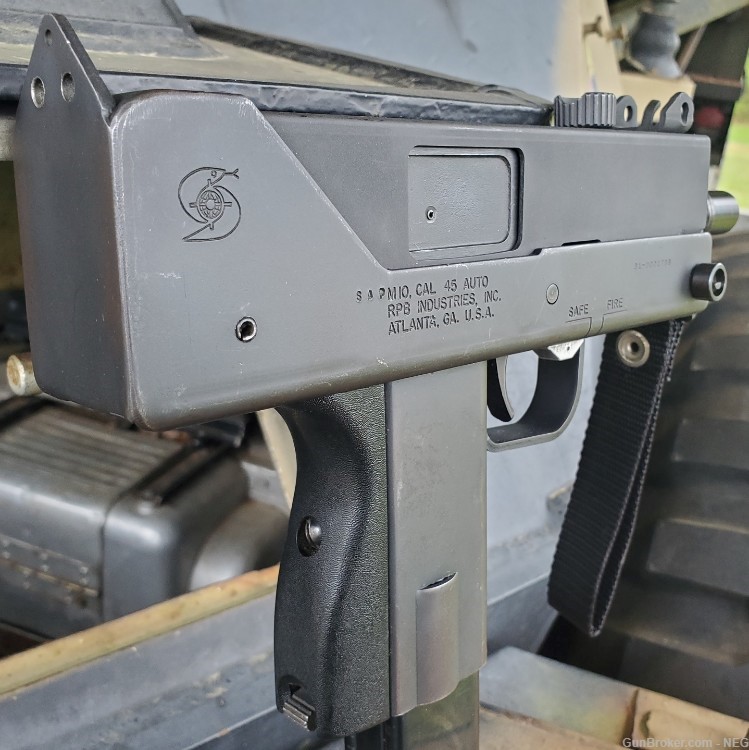 Rare 1981 Pre-Ban Cobray RPB Open Bolt M10 MAC-10 45 ACP Semi-Auto Pistol -img-5