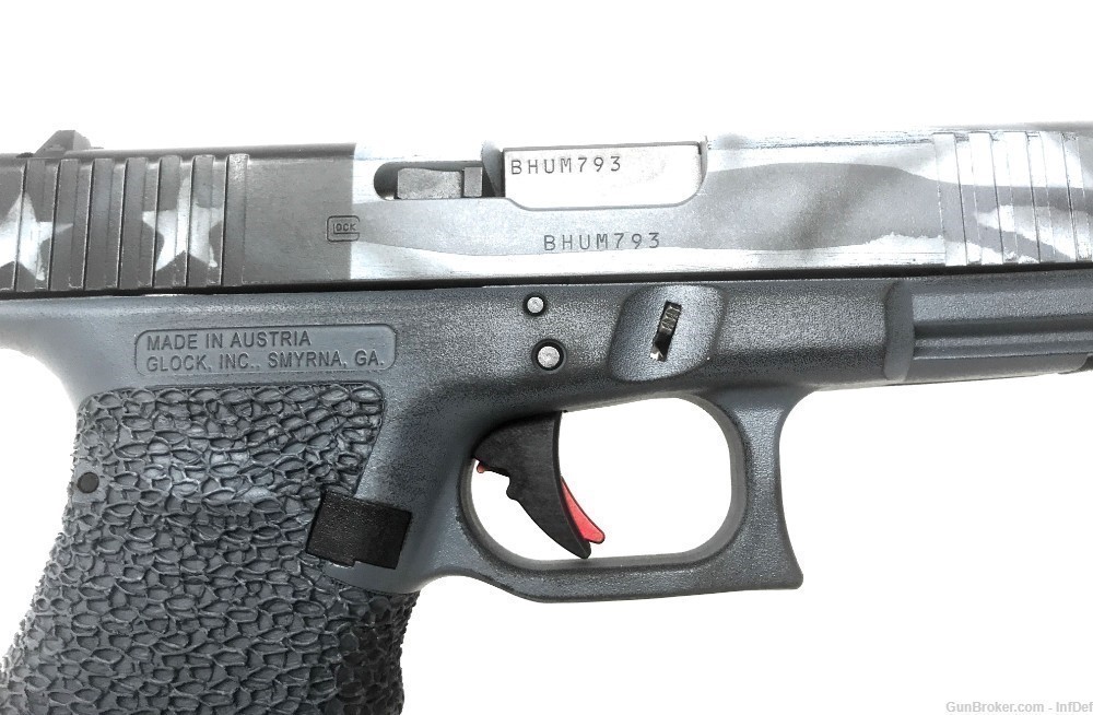 Glock 20 Gen4 10mm  4.61" Barrel One Of a Kind USA Flag Semi Auto Pistol-img-14