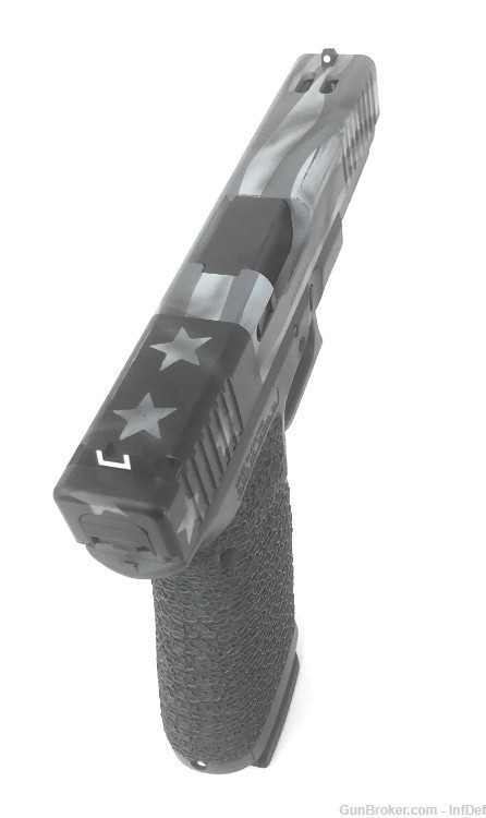 Glock 20 Gen4 10mm  4.61" Barrel One Of a Kind USA Flag Semi Auto Pistol-img-11