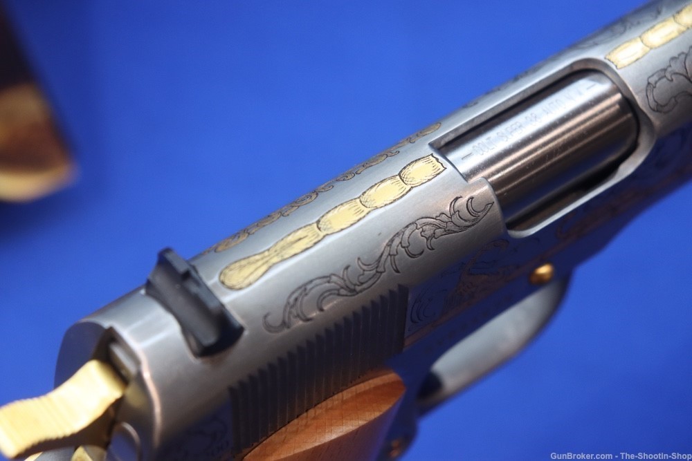 Colt Untamed Series ALACRAN 1911 Pistol GOLD ENGRAVED 38 Super 1 of 200 New-img-18