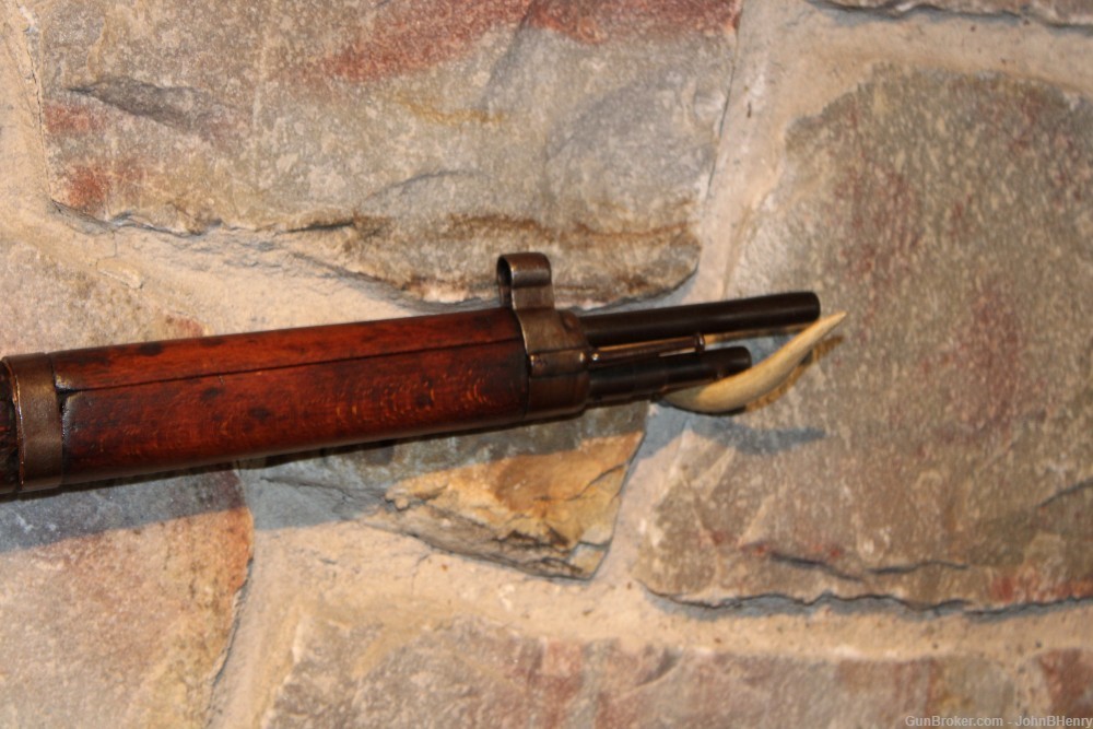 French Mas Model 1936 7.5x54mm Bolt Rifle w/Spike Bayonet NICE!-img-1