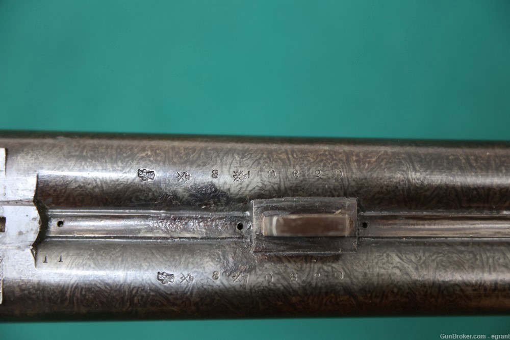P Webley & Son Hammer Underlever 8 gauge 8ga side by side -img-15