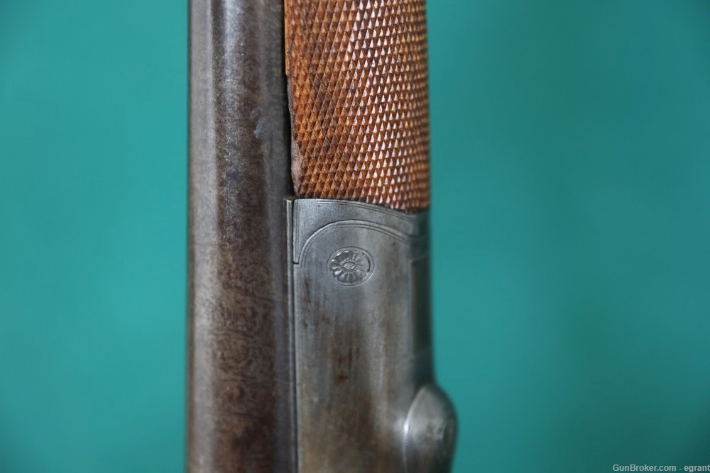 P Webley & Son Hammer Underlever 8 gauge 8ga side by side -img-20