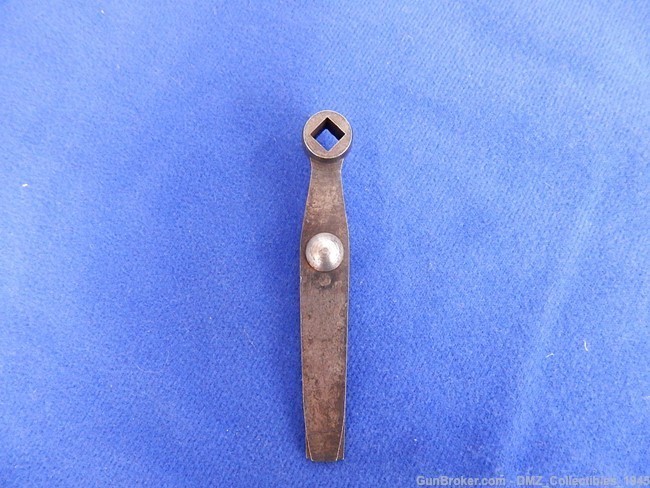 1840s-50s Mississippi Rifle Nipple Wrench Combo Tool-img-1