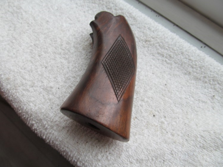 Iver Johnson Revolver Grips - Vintage Walnut-img-0