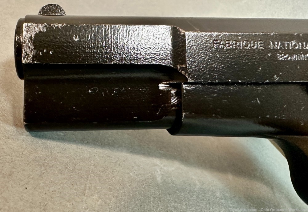 FN Belgium made Browning Hi Power Pistol-img-3