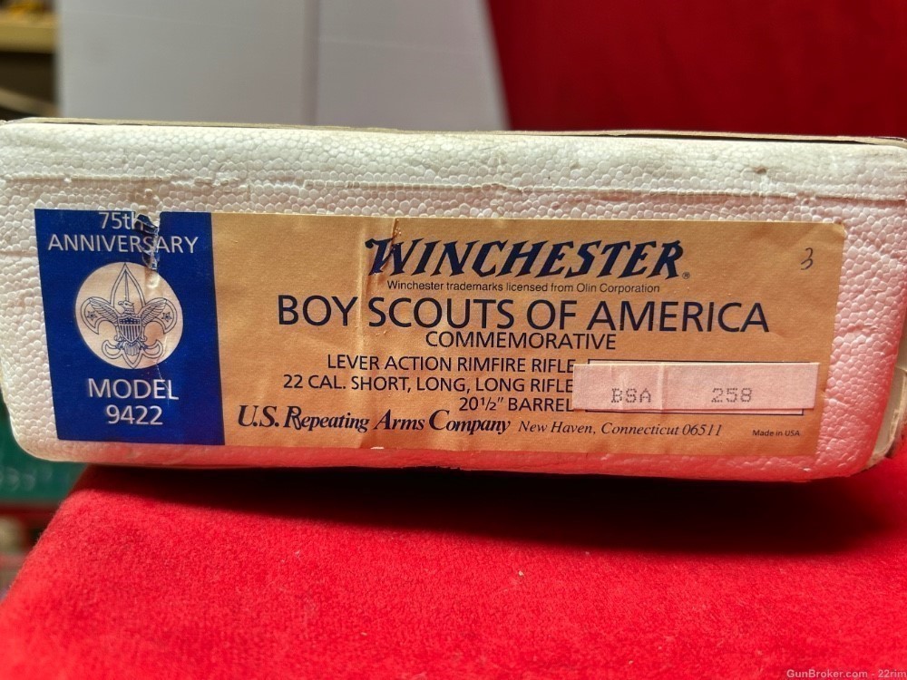 Winchester 94-22 Boy Scouts of America Set, #258,2 Guns,All boxes & cases-img-61