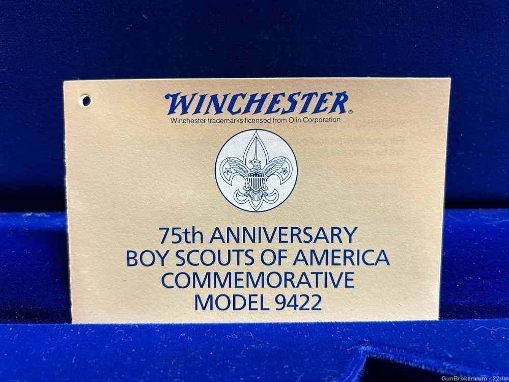 Winchester 94-22 Boy Scouts of America Set, #258,2 Guns,All boxes & cases-img-64