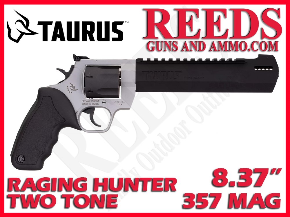 Taurus Raging Hunter Two Tone 357 Mag 8.37in 7 Shot 2-357085RH-img-0