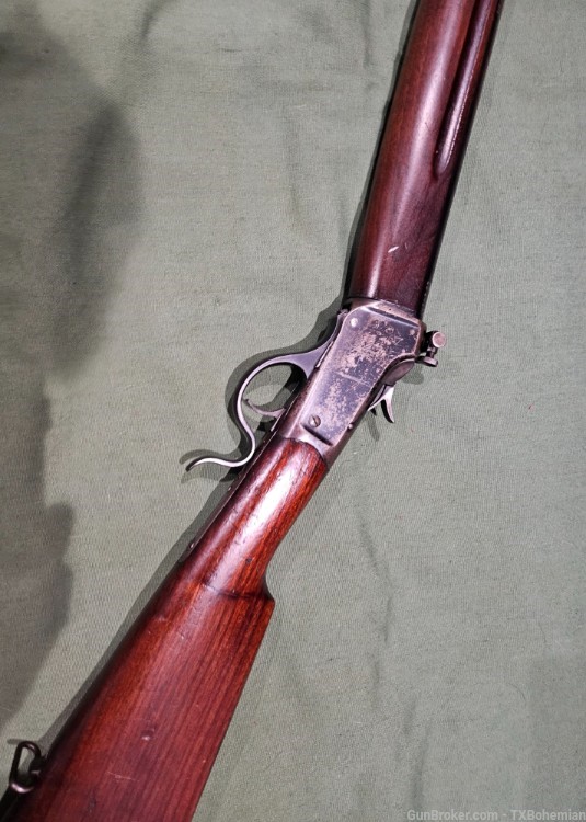 Winchester 1885 Low Wall Musket, Winder Musket,  US Ordnance Marked-img-12