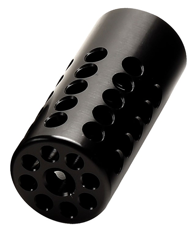 Tactical Solutions Pac-Lite Compensator Black Matte Aluminum with 1/2-28 tp-img-0