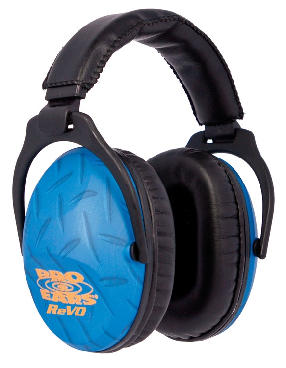 Pro Ears ReVO Passive Muff 26 dB Over the Head Blue Ear Cups for Youth -img-0