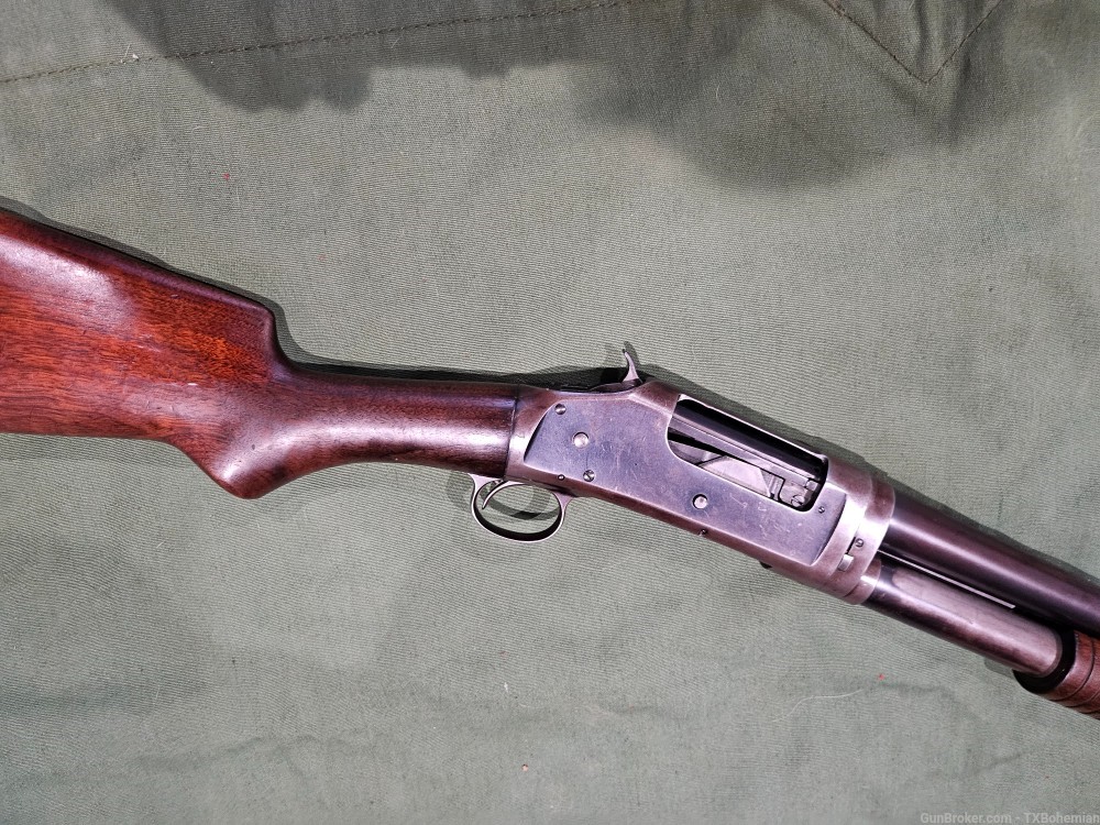 Winchester 1897 Slide Action, Pump, Slam Fire, 12 Guage, Cowboy Action -img-3