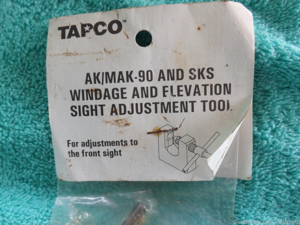 TAPCO WINDAGE & ELEVATION SIGHT ADJUSTMENT TOOL FOR AK MAK-90 & SKS-img-0