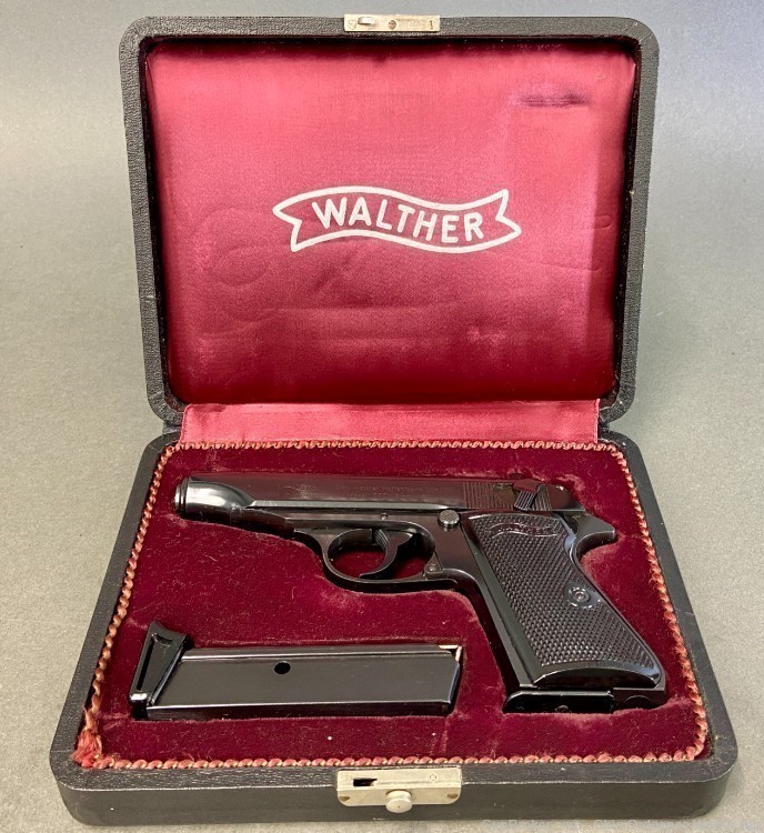 1971 Production German Walther PP Pistol with Presentation Case-img-0