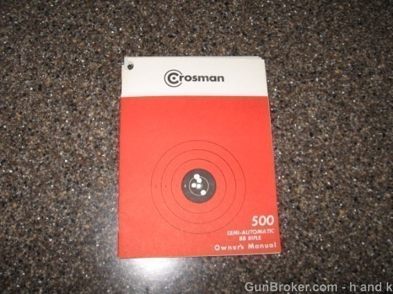 CROSMAN 500 MANUAL-img-0
