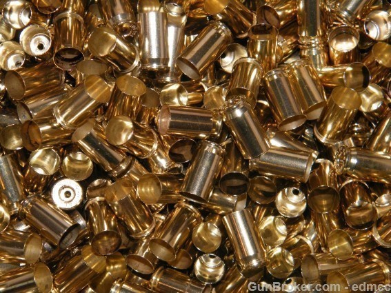 1000 pcs 380 Auto ACP Brass Decapped Very Clean-img-0