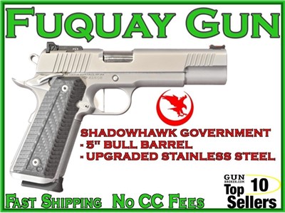 Nighthawk Custom Shadowhawk Government Stainless 1911 9685