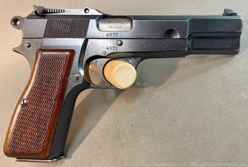 Belgian Military issue Model 1935 Hi-Power Pistol-img-10