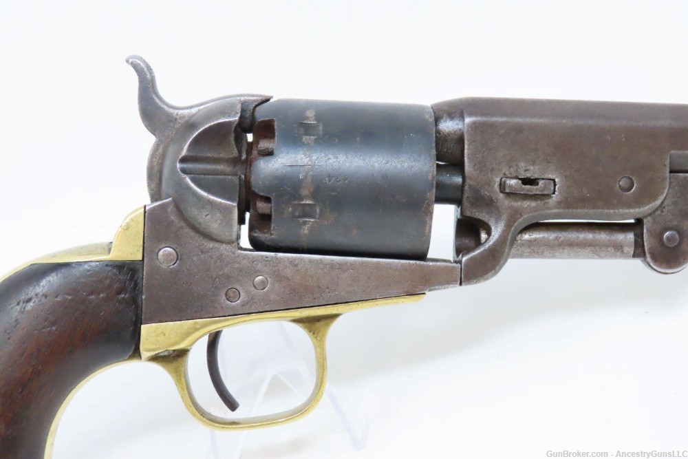 1867 Antique COLT Model 1851 NAVY .36 Caliber PERCUSSION Revolver Hickok-img-17