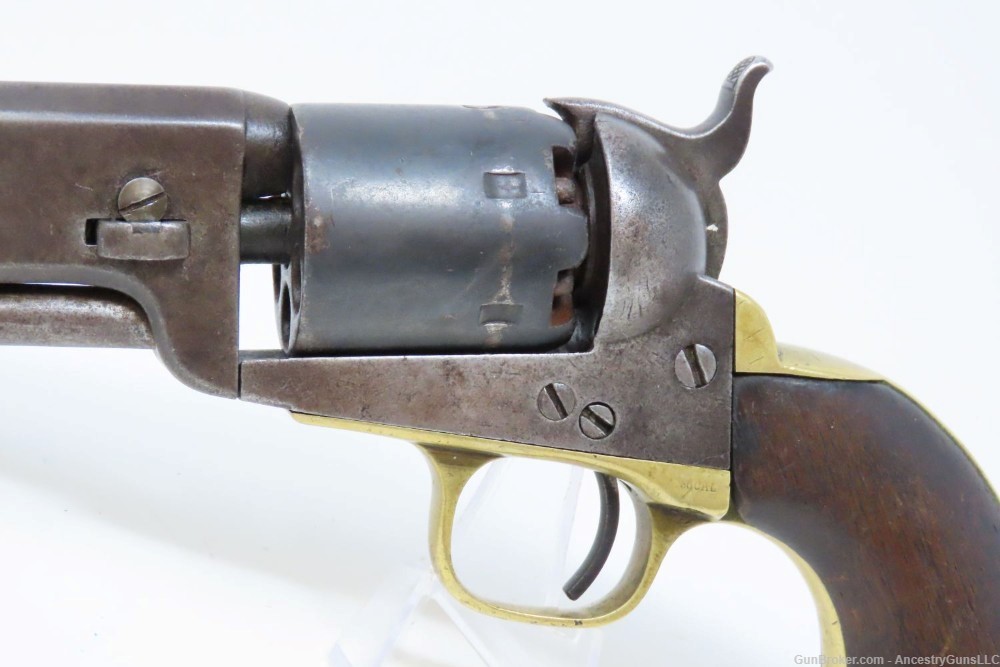 1867 Antique COLT Model 1851 NAVY .36 Caliber PERCUSSION Revolver Hickok-img-3