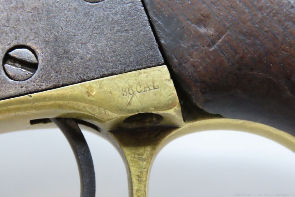 1867 Antique COLT Model 1851 NAVY .36 Caliber PERCUSSION Revolver Hickok-img-5