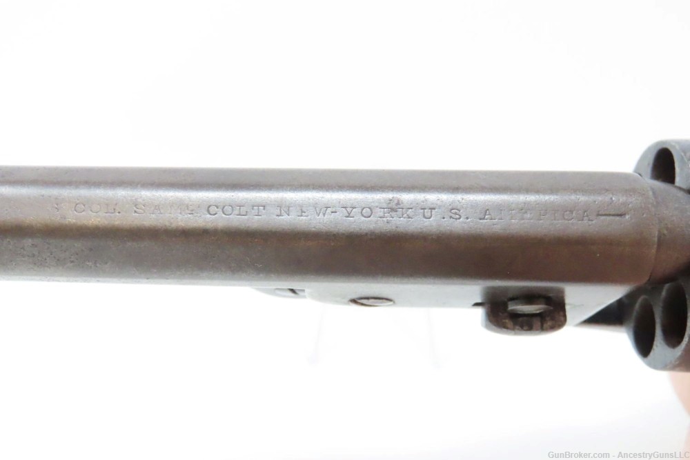 1867 Antique COLT Model 1851 NAVY .36 Caliber PERCUSSION Revolver Hickok-img-8