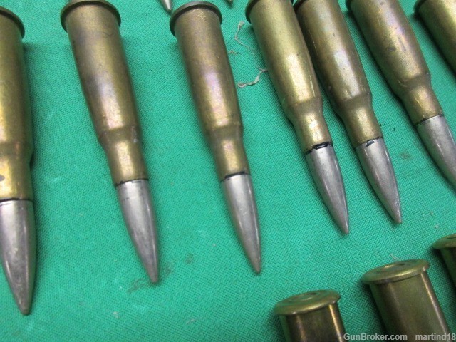 58-Rds 8MM French Lebel Rifle Ammunition 8X50R 1948-img-9