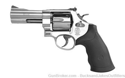 SMITH AND WESSON 610 10MM 4" SS 6RD AS-img-0