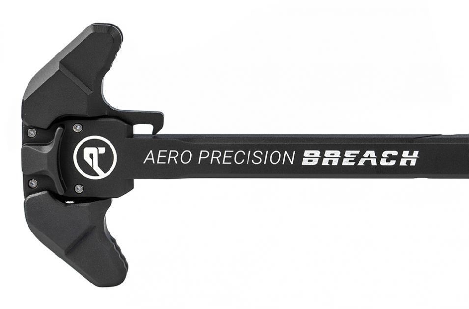 Aero Precision AR10 BREACH Ambi Charging Handle w/ Small Lever - Black-img-1