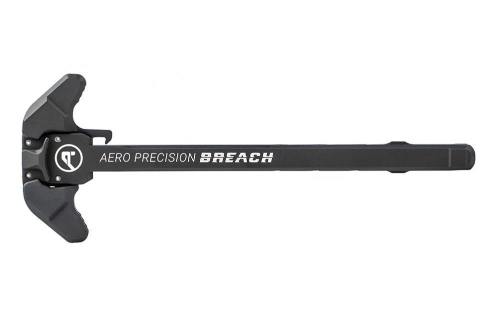 Aero Precision AR10 BREACH Ambi Charging Handle w/ Small Lever - Black-img-0