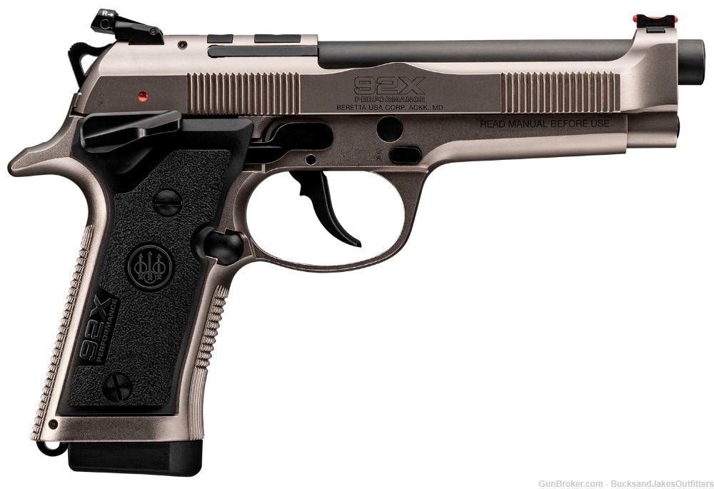 Beretta 92X Performance Defensive 9mm Luger Caliber with 4.90"-img-0