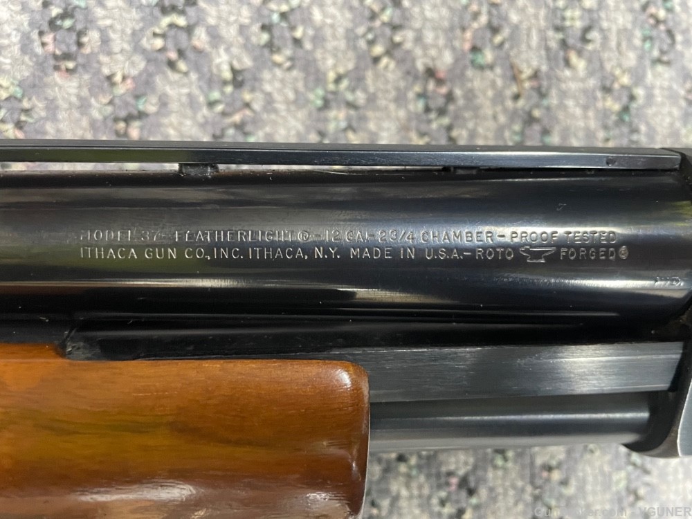Ithaca 37 featherweight 12ga preowned -img-13
