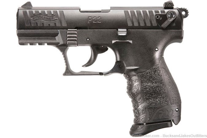 WALTHER P22Q 22LR 10+1 3.4" BLACK-img-0