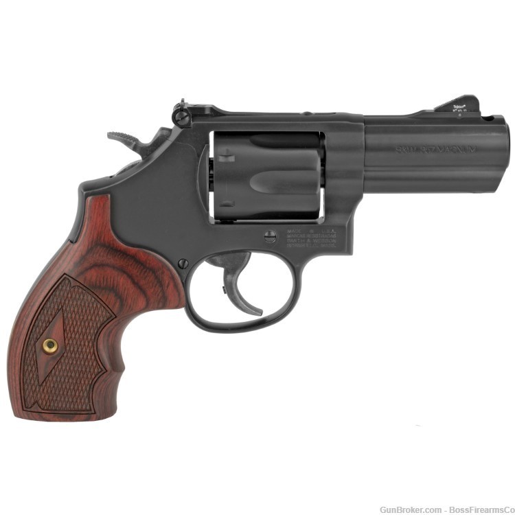 Smith & Wesson Model 19 .357 DA Mag Revolver 3" 6rd 12039-img-2