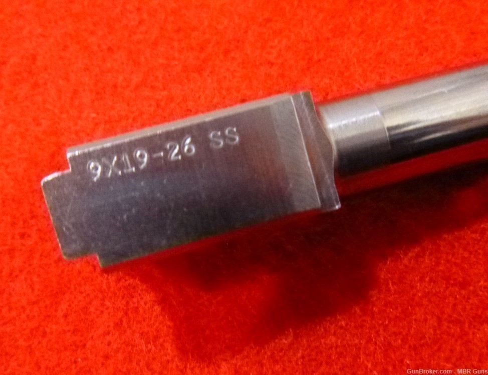Glock 26 9mm Barrel 416R Stainless Steel 1:16-img-5