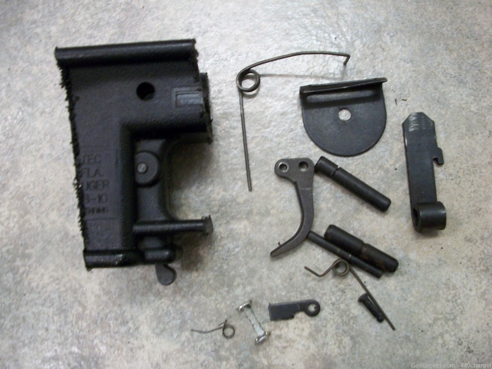 intratec tec9 9mm dc9 pistol lower receiver trigger parts kg99 ab10 kg 9 mm-img-0