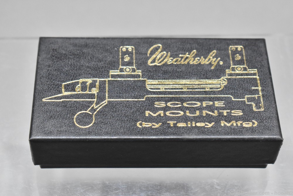 Vintage Weatherby Talley Scope Rings W/Box TRFSGH1 1" LNIB-img-0
