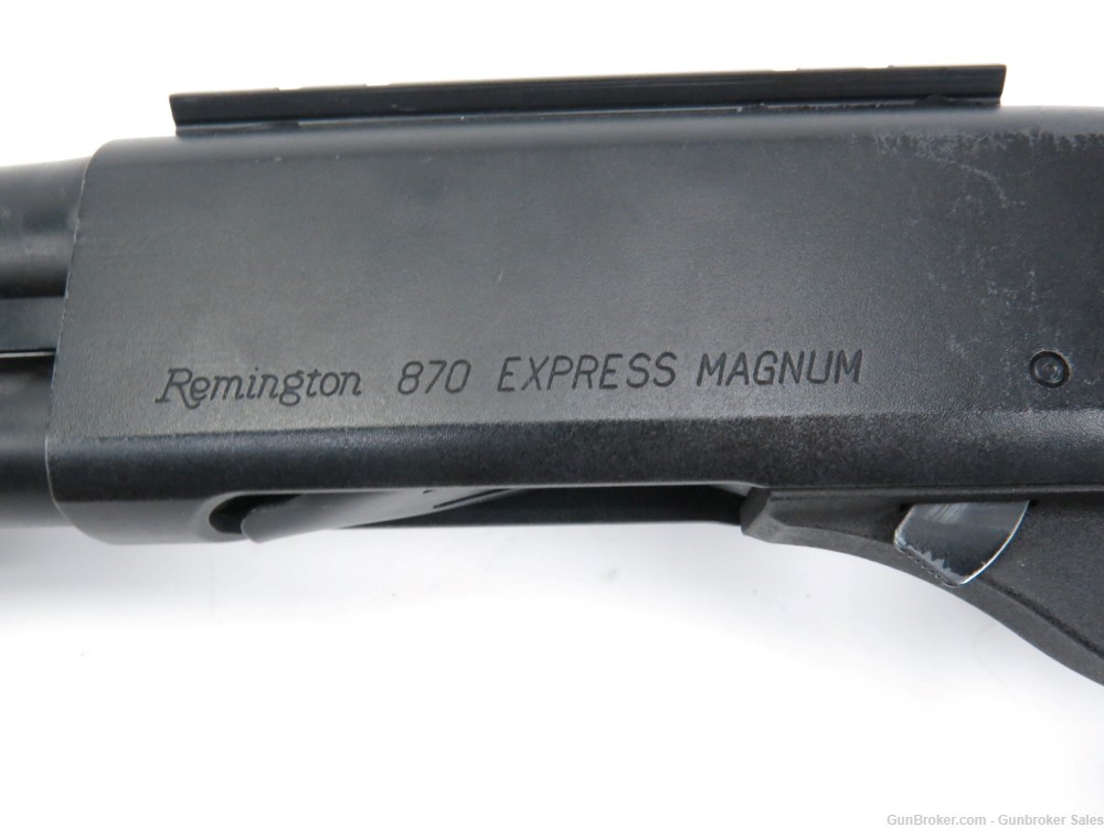 Remington 870 Express Magnum 12GA 20" RIFLED Barrel w/ Flashlight-img-9