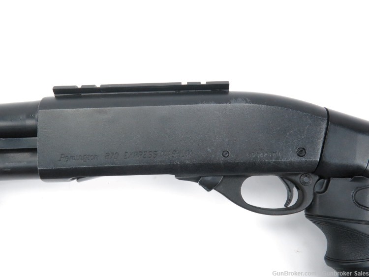 Remington 870 Express Magnum 12GA 20" RIFLED Barrel w/ Flashlight-img-8