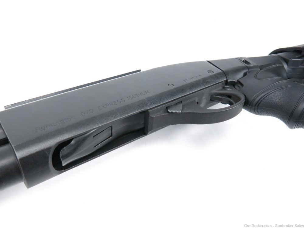 Remington 870 Express Magnum 12GA 20" RIFLED Barrel w/ Flashlight-img-11