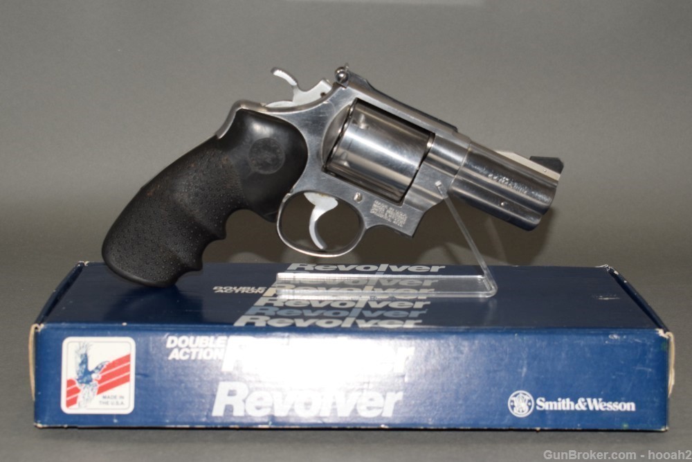 Uncommon Smith & Wesson 629-2 3" Classic Hunter Revolver 44 Mag W Box 1989-img-0