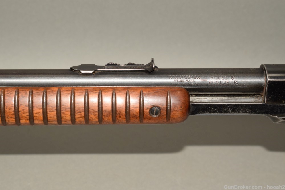 Winchester Model 61 Pump Action Rifle 22 S L LR 1952 C&R-img-11