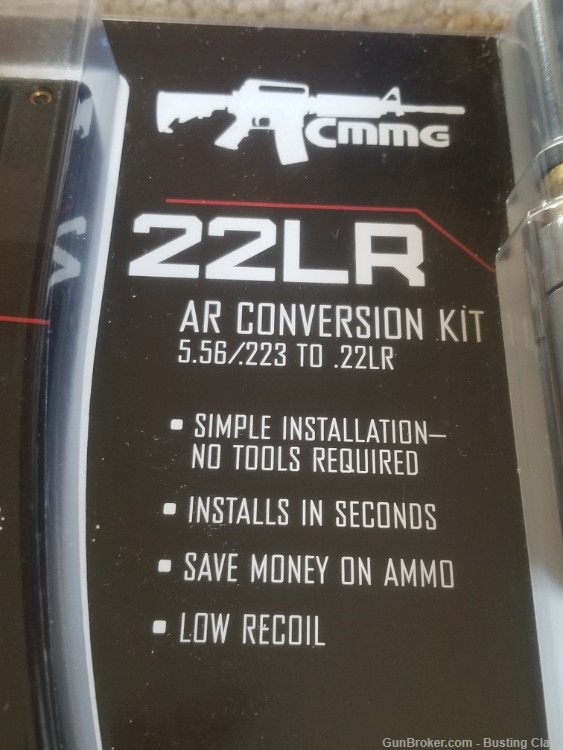 CMMG Bravo 22 Long Rifle AR Conversion Kit, 5.56 / .223 to 22 LR, 25 Rd Mag-img-14