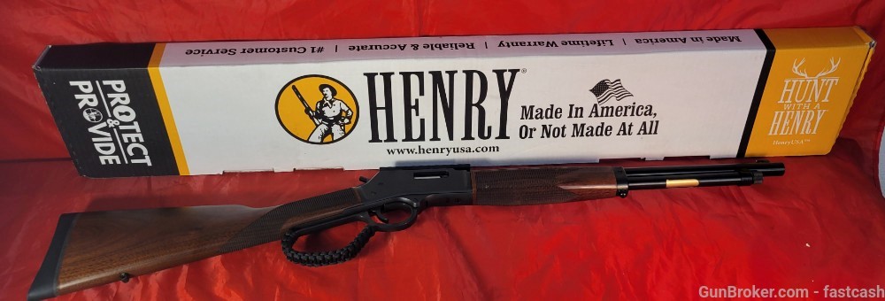 Henry Big Boy Steel RARE 16.5 " Barrel  .41 Remington Mag Penny Auction-img-0